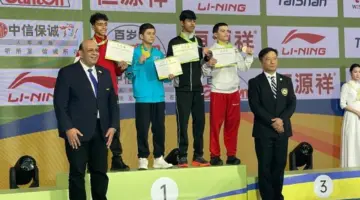 مصر تحصد 10 ميداليات في بطولة العالم للووشو كونغ فو بالصين